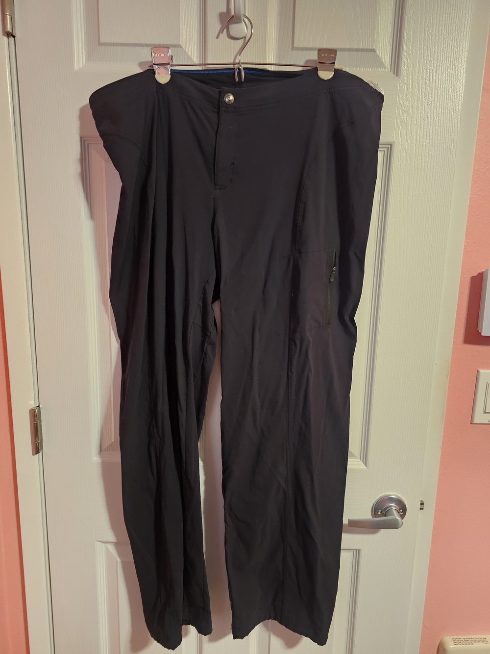 Women's Black COLUMBIA Pants Omni Shield Advanced Repellency Size 18